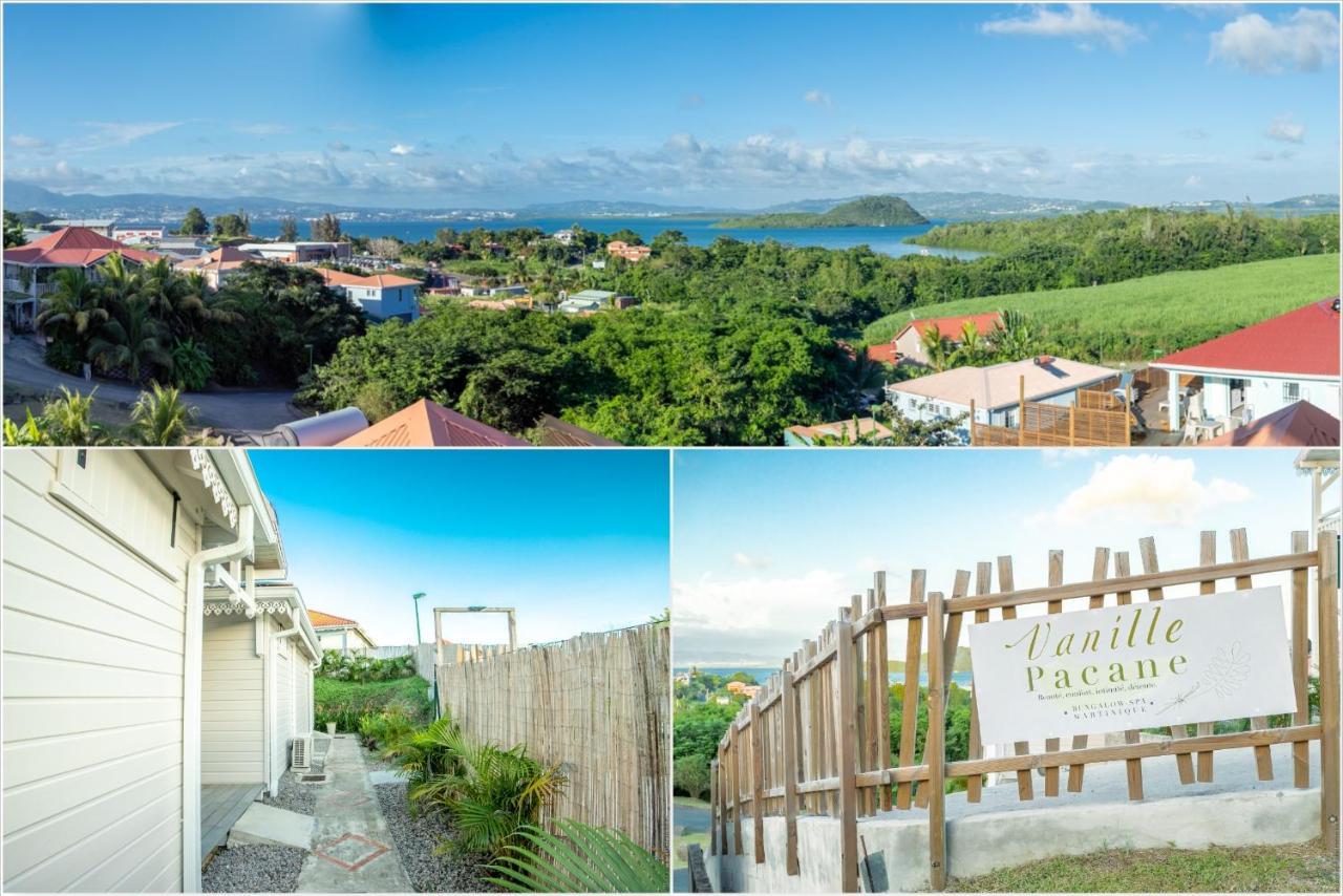 Bungalow Vanille Pacane - Vue Mer Avec Spa Prive Les Trois-Ilets Exterior photo