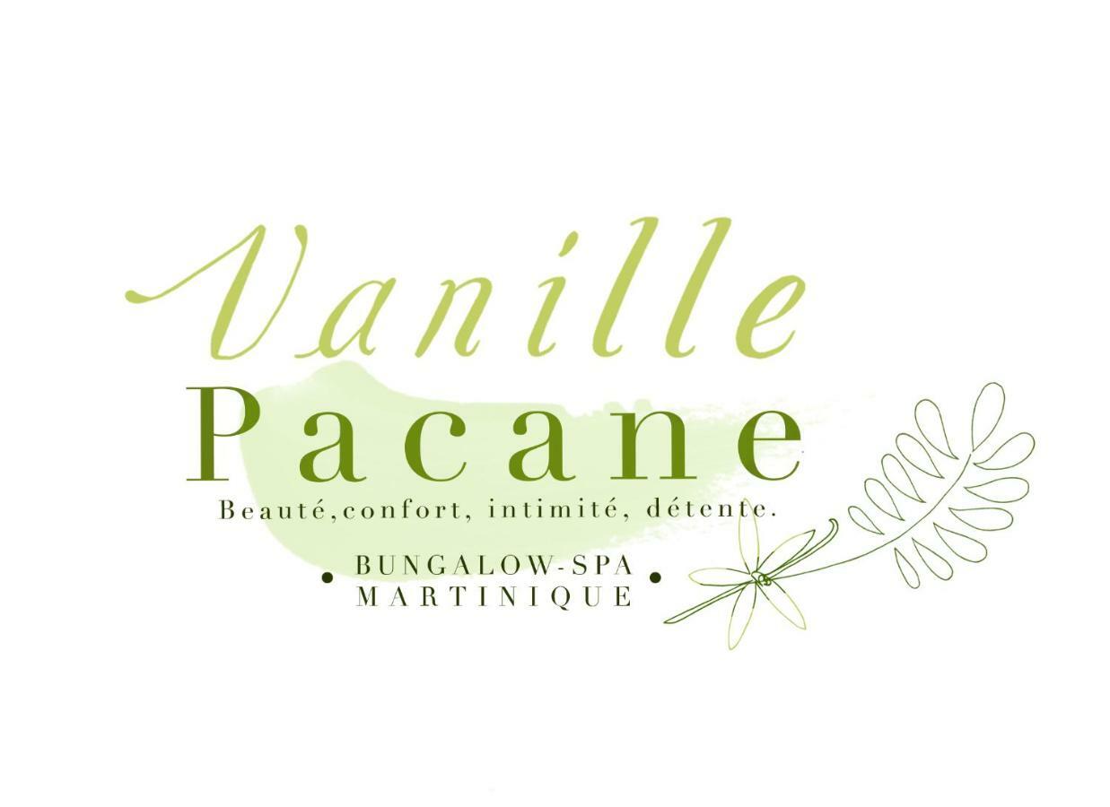 Bungalow Vanille Pacane - Vue Mer Avec Spa Prive Les Trois-Ilets Exterior photo